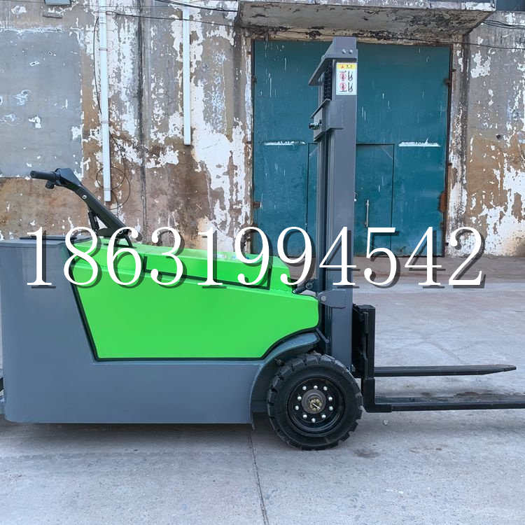 息县小型电动叉车1吨2吨步行站驾式电瓶堆高充电装卸车液压升降车铲车